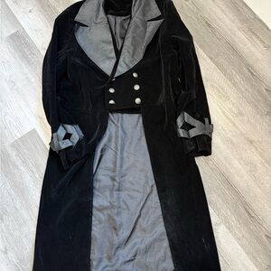 Spirit Black Halloween Trench Coat